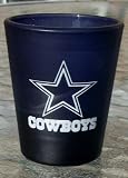 Dallas Cowboys Color Frost 2 oz Shot Glass NFL Boelter