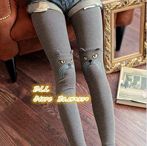 Best Trend Knitting 2014 New Harajuku style Cotton stereoscopic Cat ear design Slim 9 minutes pants leggings for women