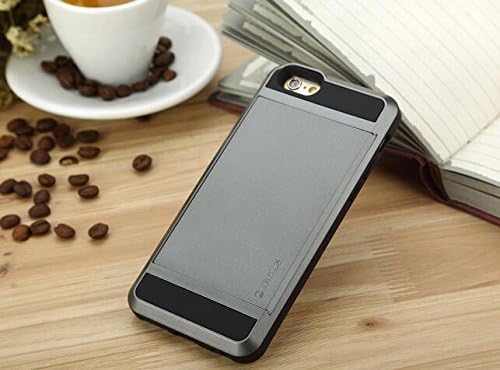 Iphone 6, 6s Wallet case. Gun Metal