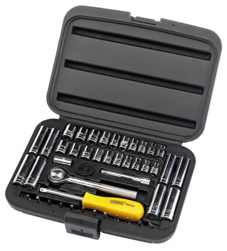 Buy Draper 40408 VALUE SOCKET SET 1/4 45PCS online at Discounted New and Used prices. Delivered to your door with Off-The-Bookshelf.