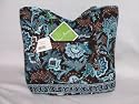 Vera Bradley Bucket Tote Java Blue