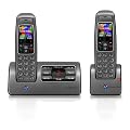 BT Hudson Plus 1500 Twin DECT Cordless Telephone with Answer Machine
