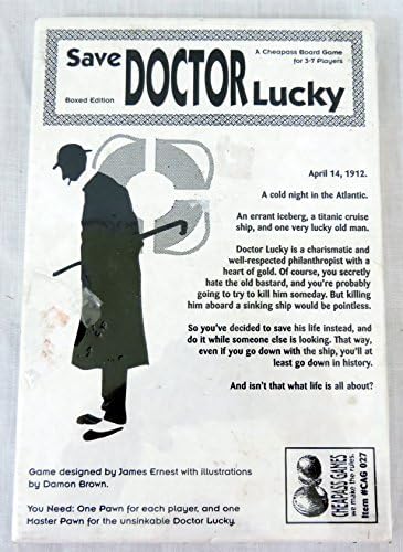 Save Doctor Lucky by Cheapass Board Games - Original Plain Boxed Edition