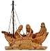 Christ the fisherman - Cast your Net - olive wood Statue - Museum quality ( 12 inches high )