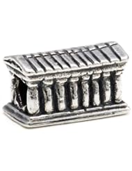 Melina World Jewellery - Acropolis - 5009 - Sterling Silver 925 - Handmade in Greece and inspired by Olympic, Greek and Mediteranean history and motives. Beads fits Biagi. Chamilia, Pandora and Trollbeads etc.