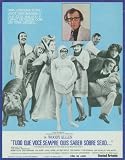 Everything You Always Wanted to Know about Sex (But Were Afraid to Ask) Movie Poster (11 x 17 Inches - 28cm x 44cm) (1972) Brazilian Style A -(Woody Allen)(John Carradine)(Lou Jacobi)(Louise Lasser)(Anthony Quayle)(Geoffrey Holder)