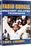 GREATEST JIU-JITSU TECHNIQUES STARRING FABIO GURGEL, 4 VOLUMES ON 2 DVD'S