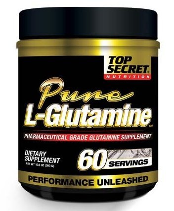 Top Secret Nutrition Pure L-Glutamine Unflavored 60 servings