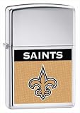 New Orleans Saints NFL Brushed Chrome Lighter by Zippo