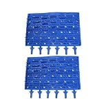 Aquamax Jr. HT Automatic Pool Cleaner Molded Rubber Brushes (pair) by Aquabot