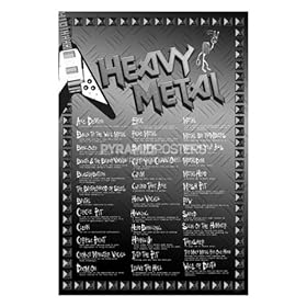 【クリックで詳細表示】Amazon.co.jp ｜ サブカル『HEAVY METAL SLANG/ヘビーメタル《PPS036》』ポスター ｜ おもちゃ 通販