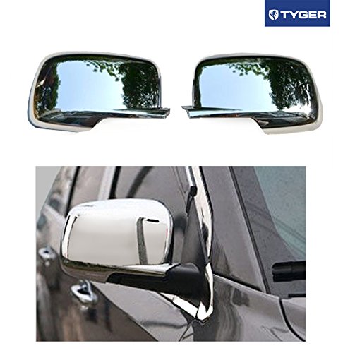 Fit 09-14 Dodge Journey Chrome ABS Full Mirror Covers