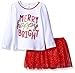 Mud Pie Toddler Girl Holiday Two Piece Playwear Set