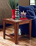 UPC 024052000979 product image for Signature Design by Ashley Square End Table in Warm Brown Finish | upcitemdb.com