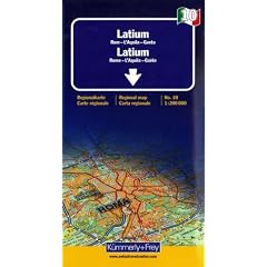 Italien 10. Latium / Rom 1 : 200 000. Stra�enkarte: Grosseto - Pescara - Gaeta. Offizielle Karte des Touring Club Italiano