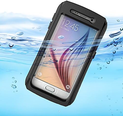Galaxy S6 Case, Almatess Waterproof Galaxy S6 Ultra-rugged Hard Case High Quality PC and Silicone Material IPX68 Qualified Case Cover for Samsung Galaxy S6