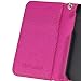 Wisdompro Case for iPhone 6s, for iPhone 6, Premium PU Leather 2-in-1 Protective Folio Flip Wallet Case with Credit Card Holder Slots and Wrist Lanyard for Apple 4.7 Inch iPhone 6s 6 (Hot Pink)