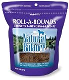 Natural Balance Lamb Roll-A-Rounds Dog Treats (Pack of 12 8-Ounce Bags)