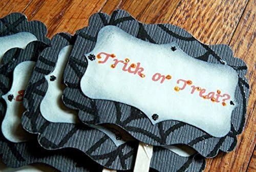 Halloween Spider Web Toppers