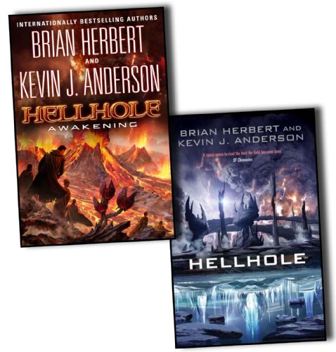 Kevin J. Anderson and Brian Herbert Hellhole Trilogy 2 Books Collection Pack Set (Hellhole, Hellhole Awakening) New