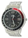 Slazenger Gents Black Dial Bracelet Watch