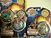 Bakugan Set: Starter Pack Ventus Harpus, Haos Rattleoid, Translucent Mystery Marble & Haos Serpenoid Booster Plus Extra Metal Card {4 Set-2 Packs}