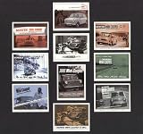 Mini Cooper 1960s Classic Car Collectors Cards