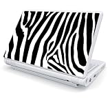 Zebra Print Design Skin Cover Decal Sticker for Dell Mini 10 / Mini 10v Netbook Laptop Notebook