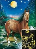 Ravensburger Starline Jigsaw Puzzle - Horse in the moonlight - Glows in the Dark - 500 pieces