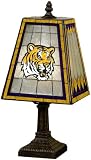 Louisiana State 14" Art Glass Table Lamp