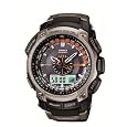Casio Mens PAW5000-1 Pathfinder Solar Power Blue Dial Watch