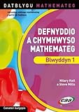 Defnyddio a chymhwyso Mathemateg. Blwyddyn 1