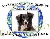 Border Collie Mouse Pad Dog Mousepad Creation
