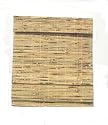 Lewis Hyman 0243448 Natural Kona Roman Shade. 48" W x 64" L