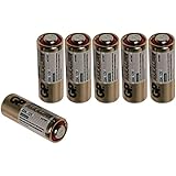 6 GP 12V Alkaline Batteries Size 23AE Package