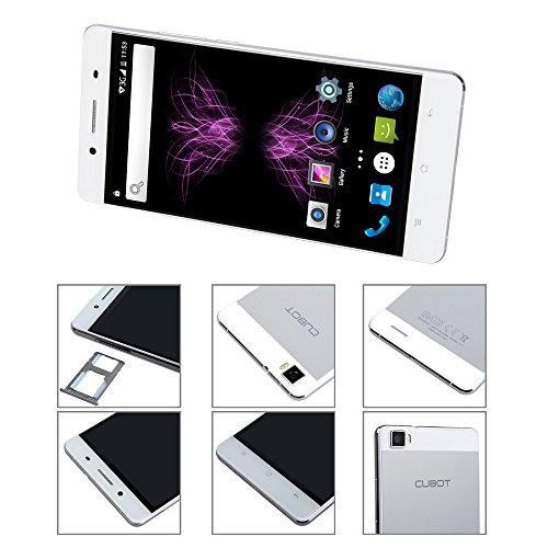 Imagen 2 de Cubot X17 4G LTE Smartphone 5.0 FHD 1080 * 1920 Android 5.1 MTK6735 1.3GHz Quad Core 64 bits 16.0MP 3G RAM 16G ROM Doble Tarjeta