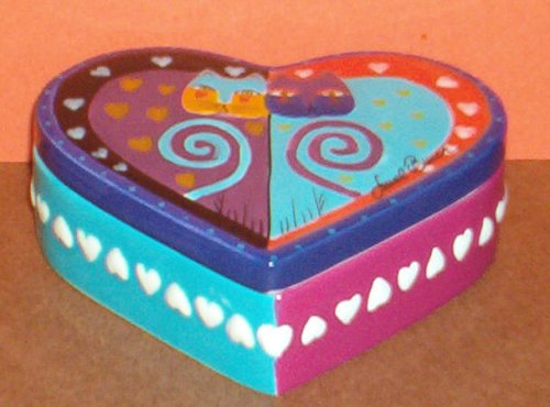Laura Burch Feline Trinket Box