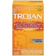 Trojan Stimulations Ecstasy Ultrasmooth Lubricant,10-count