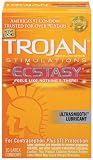 Trojan Stimulations Ecstasy Ultrasmooth Lubricant,10-count