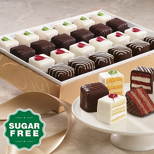 The Swiss Colony Sugar Free Petits Fours Gift Of 24 from The Swiss
