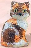 Toys : Sequin art, Pinflair, create a cuddly Tabby Cat