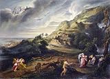 Ulisse Abordant L'ile Phecians