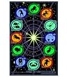 Opticz Signs of the Zodiac Blacklight Poster