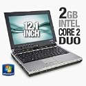 Toshiba Portege M750-S7221 - Core 2 Duo T6670 / 2.2 GHz - Centrino - RAM 2 GB - HDD 160 GB - GMA 4500MHD - Gigabit Ethernet - WLAN : 802.11 a/b/g/n (draft) - TPM - fingerprint reader - Windows 7 Pro / XP Tablet PC downgrade - pre-installed: Windows XP - 12.1" Widescreen TFT 1280 x 800 ( WXGA ) - titanium silver - Microsoft Office Ready