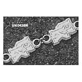 University Of Kentucky UK Bracelet 7 1/2 (Silver)
