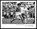 Terry Hurlock signed Millwall print