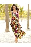 Newport News Floral-print dropwaist dress