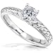 1/2ct TW Round Brilliant Diamond Solitaire Engagement Ring in 14kt Gold