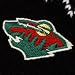 NHL Reebok Minnesota Wild Ladies Black Snowflake Knit Scarf image 1