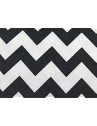 Art and Craft Supply: Chevron Indoor / Outdoor Waterproof Canvas 60 Inch Fabric Retail by the Yard / Fabric Wholesale by the Roll/Lot - Fabric Exchange